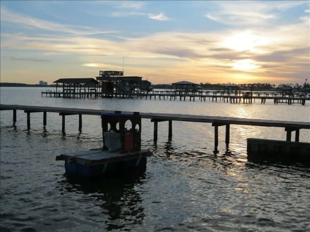 Shallow water perfect for swimming, floating and shoreline fishing! 