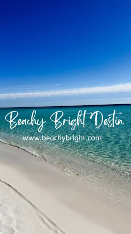 Welcome to Beachy Bright Destin!