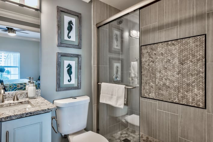 Majestic Sun 201A - Guest Bathroom with Standing Shower