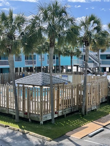 View from front balcony