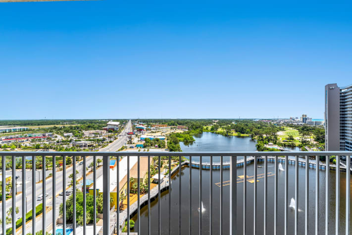 Balcony View of Panama City Beach