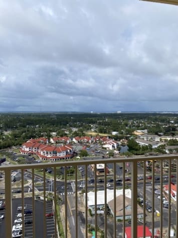 Balcony View from Queen Bedroom.