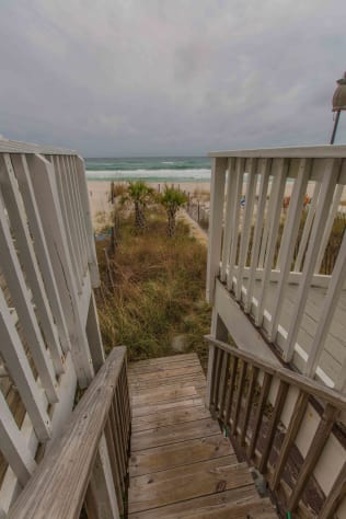Walk right down off your Private Deck