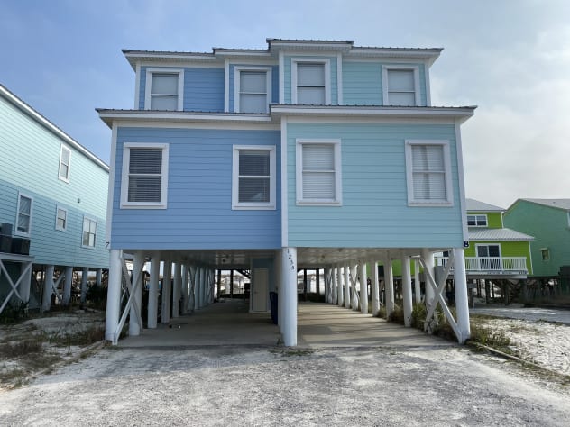 Front view of the home with plenty of parking (steet side)