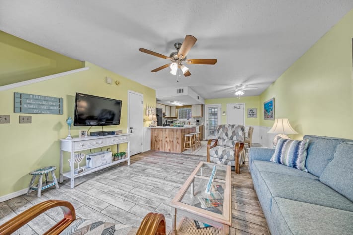 Sunny and spacious to spread out and enjoy a home away from home