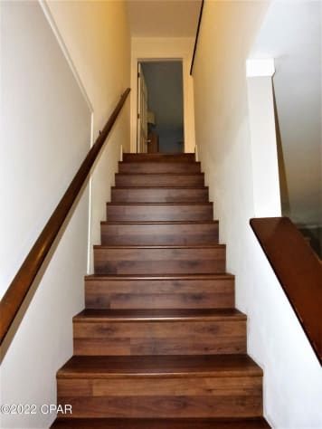 Your stairway to a restful night.