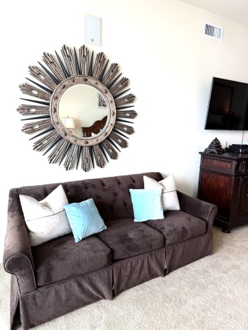 Seating Area in Master Bedroom 