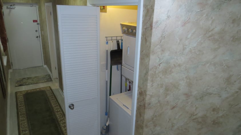 WASHER /  DRYER AND FOYER