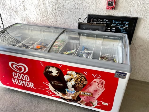 Frozen delights on pool deck