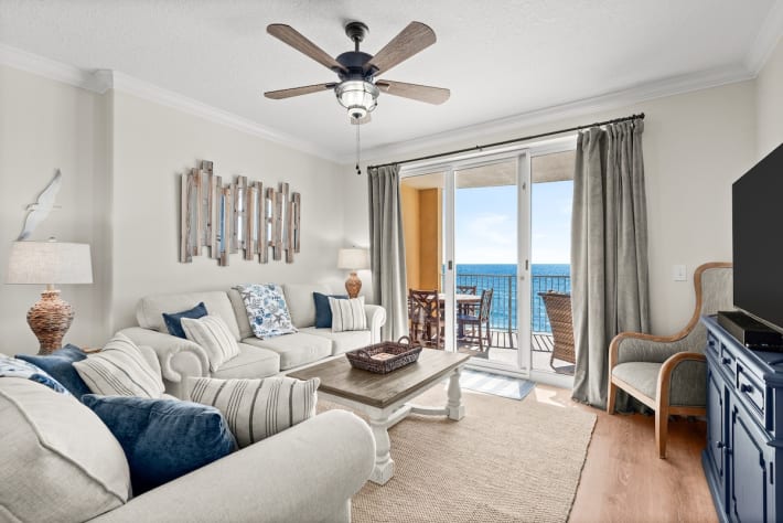 Perfect Ocean View from the Living Room