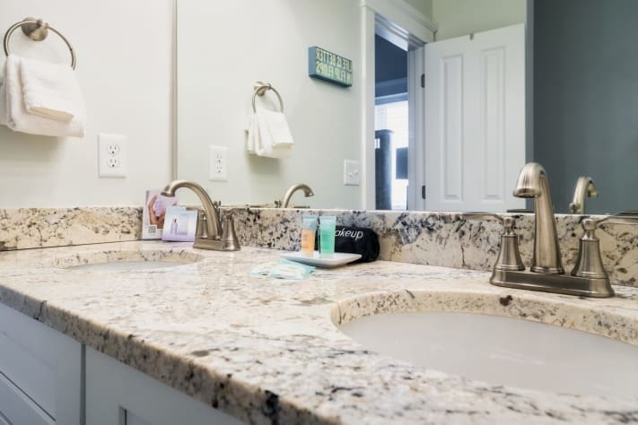 Spacious attached Bathroom!