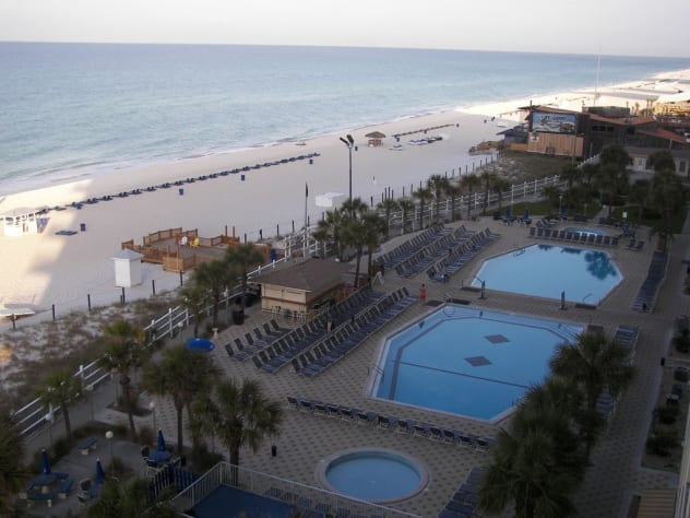 Two pools and two kids pools 