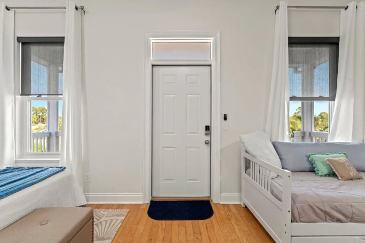 Second Floor Suite A - Bathroom Second Floor Suite A - Door to Balcony