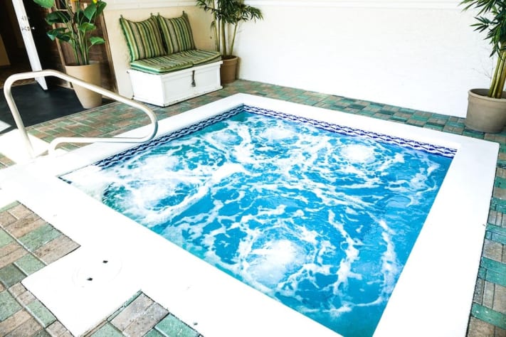 Relax in the Hot Tub