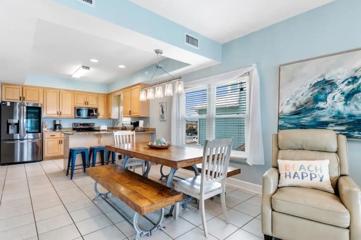 Kitchen and Dining Area