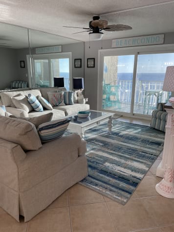 Comfortable new couches with pull out queen sofa bed.