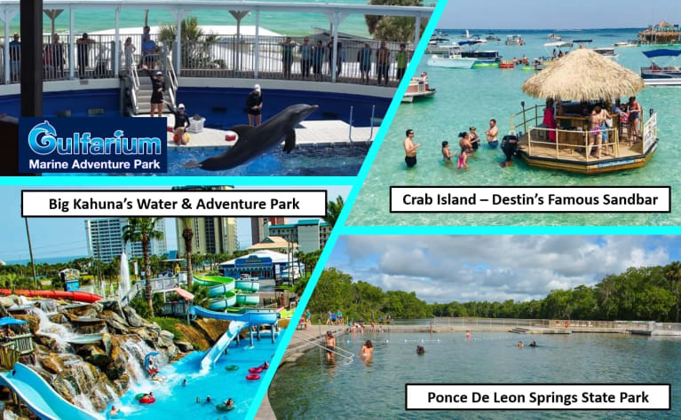 Outside of its famous beaches, Destin/Miramar Beach offers loads of attractions, and here are some of my favorites