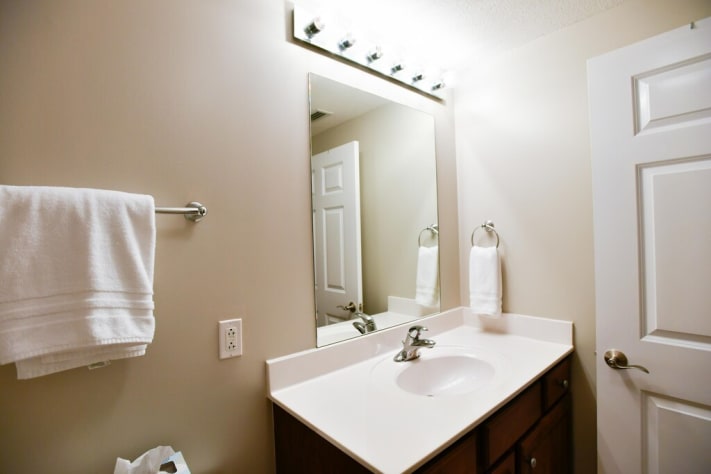 Master bathroom 