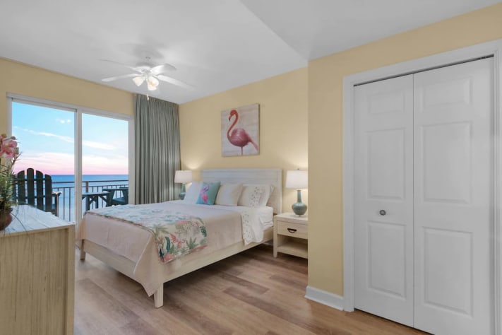 Warm and cozy bedroom