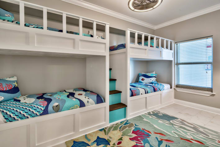 Majestic Sun 301A - Front Bedroom with Custom Built-in Bunk Beds 