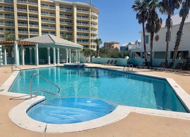 Pool area