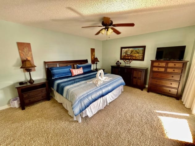 Master bedroom with Sliding Doors to Balcony