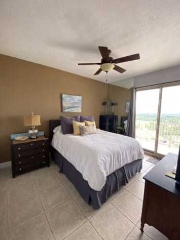 Enjoy amazing views while relaxing in your bed