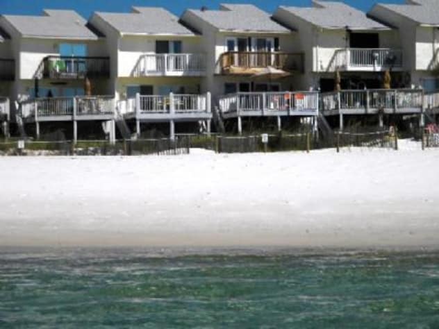 Two level Villa walk down 12 steps your feet Hit the SAND