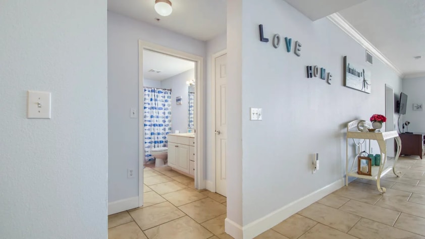 Hall way love home