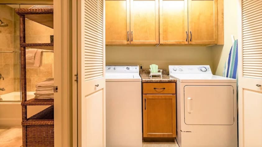 Washer and Dryer for your convenience 