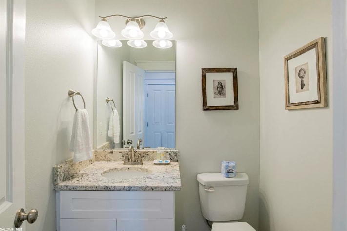 Half Bath on Main Level