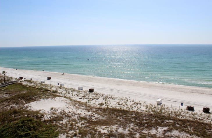 Beach View from Condo