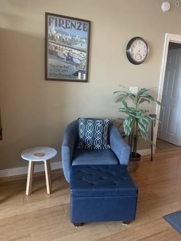 Living room. Comfy yet upscale