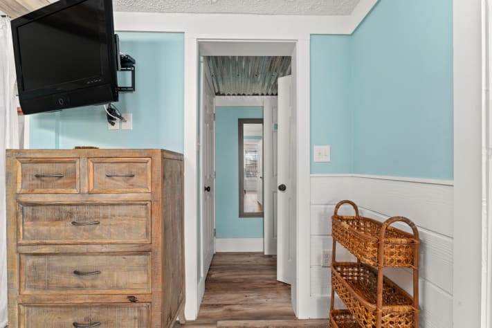 laundry and closet area.