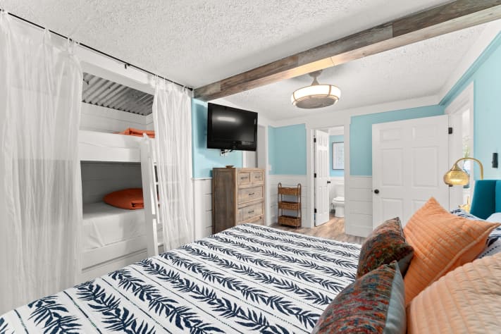 Twin Bunk beds in primary suite 