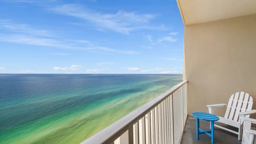 Balcony view to Gulf