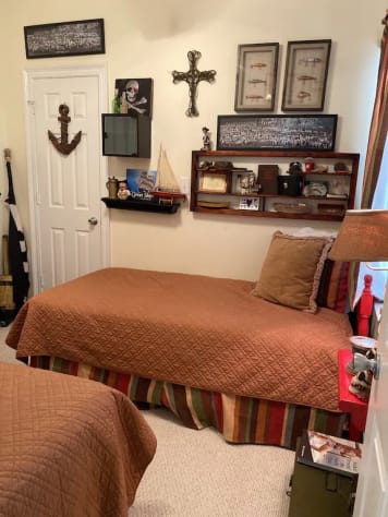 Bedroom #6, third floor (set of twins)