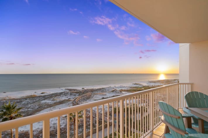 Sunset from Balcony