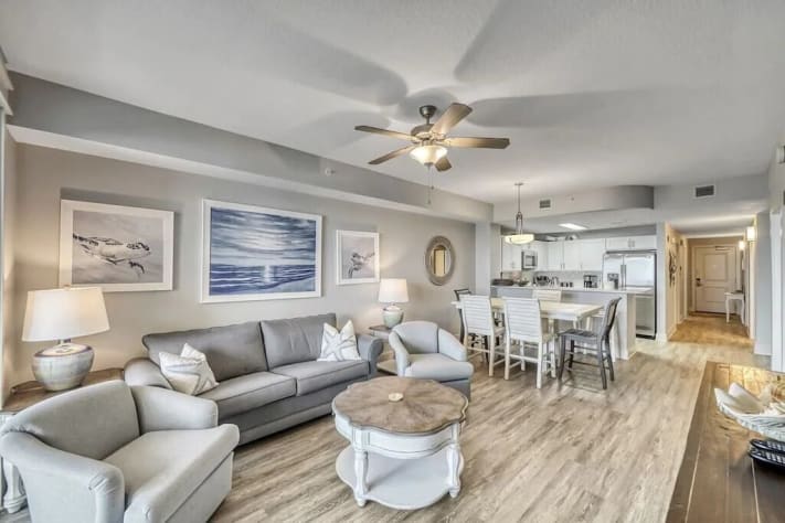Living Room &amp; Kitchen
