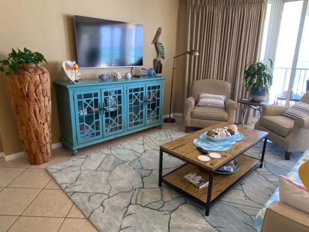 Relax with the TV after a Beach Day