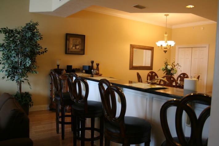 Breakfast bar