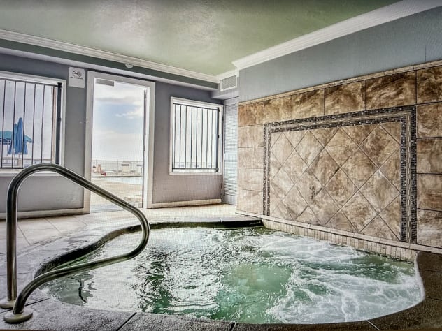 Relax in the hot tub!