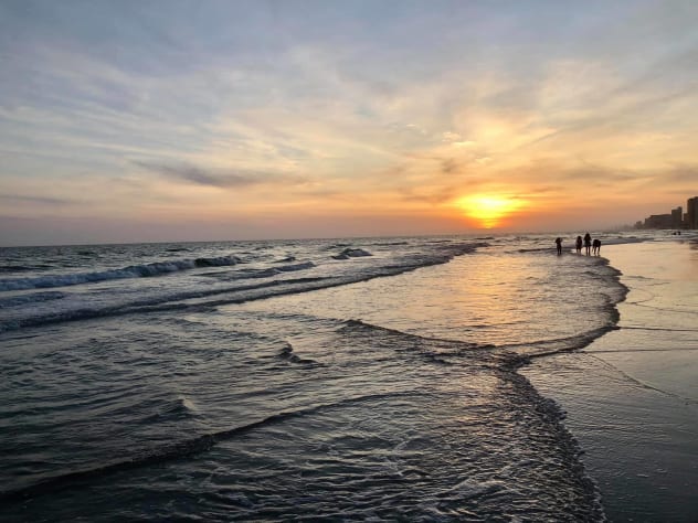A perfect evening in Paradise