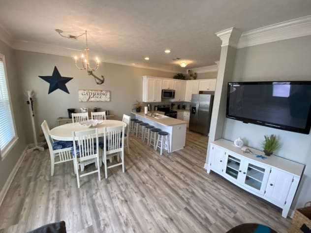 Dining Area With Kitchen