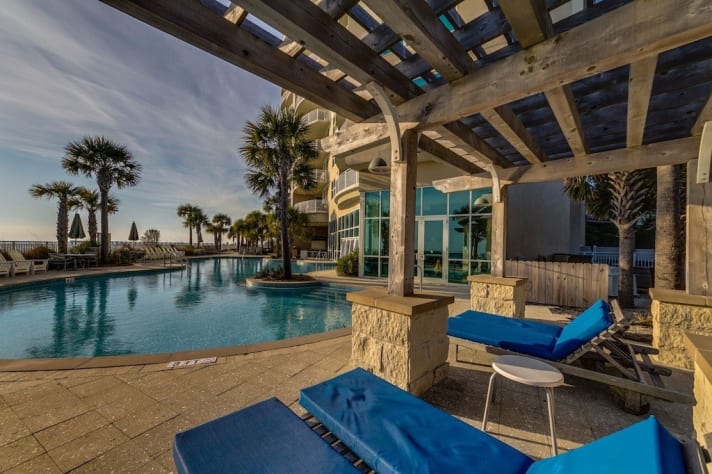 Pool cabanas