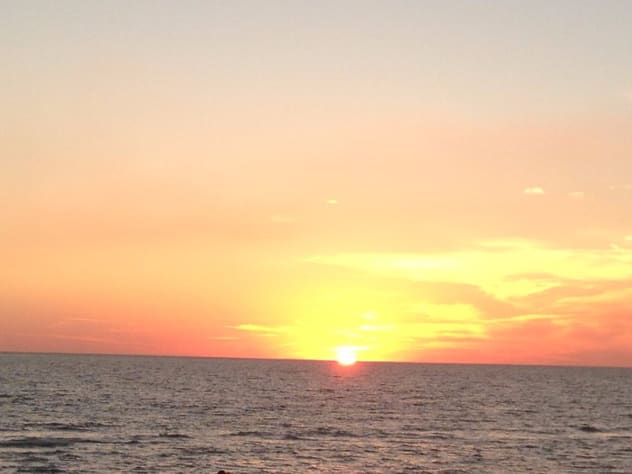 Magnificent sunsets