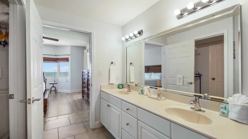 Master bathroom washers