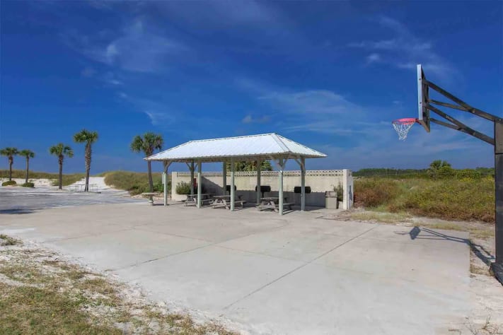 Grill area 