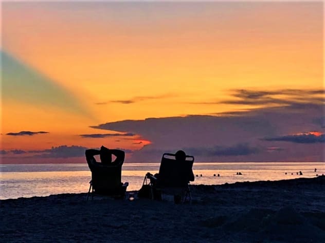 Memorable sunsets steps away from your condo