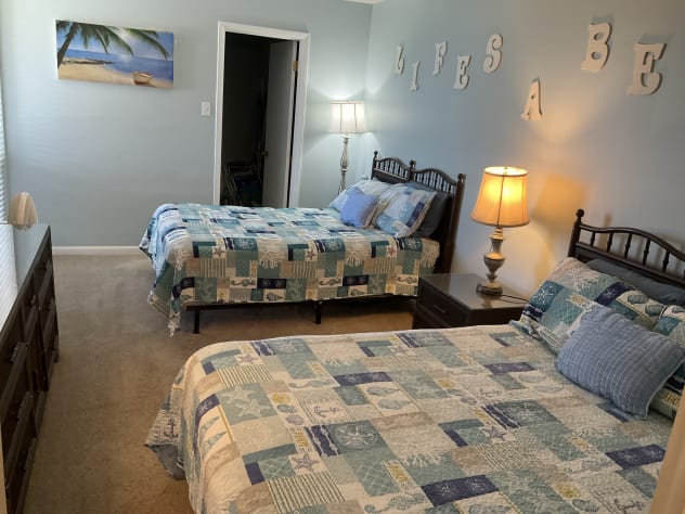 Two full beds